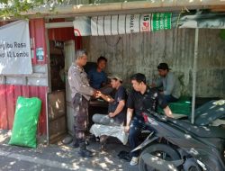 Ngobrol Santai, Bhabinkamtibmas Polsek Makassar Serap Informasi Kamtibmas dari Warga Maricaya