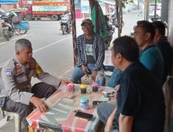 Polsek Makassar Pererat Hubungan dengan Warga Lewat Obrolan Pagi Kamtibmas
