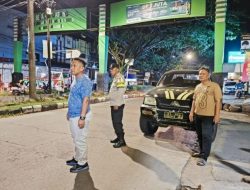 Polsek Tamalanrea Rutin Gelar Patroli Malam untuk Ciptakan Kamtibmas Aman dan Kondusif