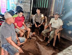 Bhabinkamtibmas Sinrijala Gencar Sambangi Warga, Ajak Jaga Kamtibmas dan Kerukunan