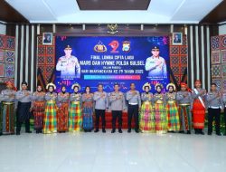 Final Perlombaan Cipta Lagu Mars dan Hymne Polda Sulsel Meriahkan Hari Bhayangkara Ke-79