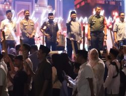 Kapolrestabes Makassar Hadiri Pelepasan Pawai Obor Festival 1 Muharram