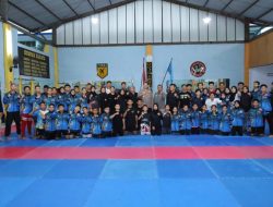 Kapolrestabes Makassar Melepas Tim Karate INKANAS Sulsel Menuju Kejuaraan Internasional Shureido di Ciracas