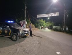 Polsek Tamalate Tingkatkan Pelayanan Kepada Masyarakat Rutin Patroli KRYD di Malam Hari