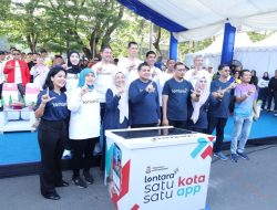 Kapolrestabes Makassar Hadiri Launching Super App LONTARA+ Wujud Transformasi Digital Layanan Publik