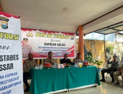 Kelurahan Maradekaya Jadi Pendaratan Selanjutnya Tim Jumat Curhat