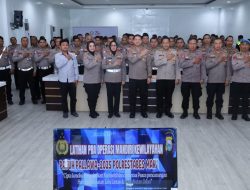 Jelang Operasi Patuh Pallawa Lipu 2025, Personel Polrestabes Makassar Dibekali Lat Pra Ops