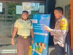 Bhabinkamtibmas Jalin Sinergi dengan Petugas Keamanan untuk Wujudkan Kamtibmas Kondusif