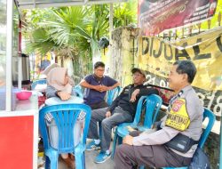 Sinergi Warga dan Polisi, Bhabinkamtibmas Mario Edukasi Kamtibmas di Wilayah