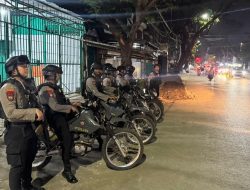 Patroli Perintis Presisi Polrestabes Makassar Intensifkan Pengamanan Dini Hari, Wilayah Tetap Aman dan Kondusif