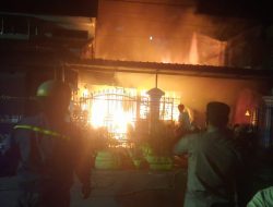 Rumah Terbakar di Manggala Makassar, Kapolsek Imbau Warga Waspadai Bahaya Korsleting Listrik