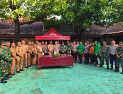 Danramil dan Sekcam Panakkukang Beri Kejutan HUT Bhayangkara ke-79 di Mapolsek Panakkukang