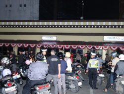 Polrestabes Makassar Gelar Patroli Cipta Kondisi KRYD, Satu Pemuda Diamankan Bawa Sajam