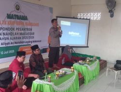 Polsek Bontoala Dekat dengan Pesantren, Sinergi Bersama Lewat MATSAMA