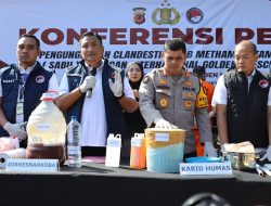 Polda Jabar Ungkap Laboratorium Pembuatan Sabu Jaringan Internasional