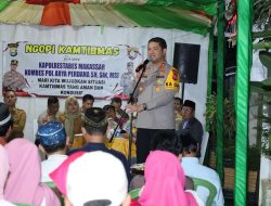 Ngopi Kamtibmas di Pos Satkamling, Warga Maradekaya Bangga Dapat Disapa Kapolrestabes Makassar