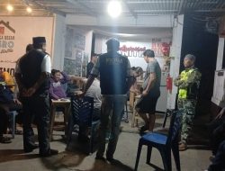 Sinergi Bhabinkamtibmas, Babinsa, dan FKPM Patroli di Bangkala Antisipasi Gangguan Kamtibmas