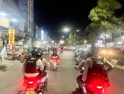 Polisi Lakukan Patroli KRYD di Makassar, Antisipasi Balap Liar dan Tawuran