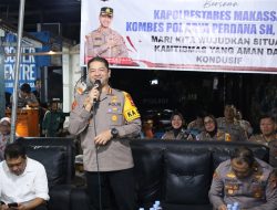 Ngopi Kamtibmas di Mangasa, Kapolrestabes Makassar Serap Aspirasi Warga Soal Keamanan