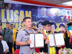 Kapolda Sulsel Hadiri Penandatanganan MoU dengan UNM dan Sampaikan Orasi Ilmiah