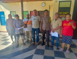 Bhabinkamtibmas Tamua Mediasi Warga Berselisih, Selesaikan Masalah dengan Damai