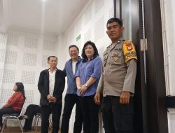 Bhabinkamtibmas Tanjung Merdeka Pengamanan Ibadah Minggu di Gereja GPDI Ekklesia Makassar