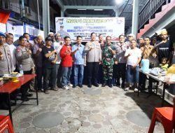 Ngopi Kamtibmas, Kapolrestabes Makassar Ajak Warga Kelurahan Baru Jaga Kamtibmas