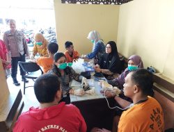 Kesehatan untuk Semua, Tahanan Polrestabes Makassar Terima Pemeriksaan Rutin