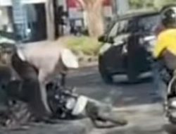 Remaja Kabur Tinggalkan Motor Saat Lihat Polisi di Makassar
