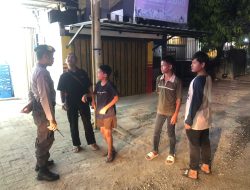 Polsek Tamalate Gencar Patroli Malam, Sasar Lokasi Rawan Kamtibmas