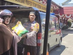 Polsek Biringkanaya Gelar Pasar Pangan Murah, Sediakan Beras SPHP untuk Warga