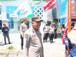 Polisi Kawal Aksi Buruh Tuntut Kenaikan Upah dan Stop Outsourcing, Unjuk Rasa Berjalan Tertib