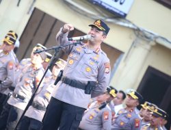 Apel Pagi, Kapolrestabes Makassar Tegaskan Kita Adalah Pelayan Masyarakat