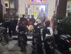 Polsek Tamalate Amankan 9 Unit Sepeda Motor Berknalpot Brong di Operasi Cipta Kondisi