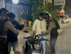 Patroli Presisi Polrestabes Makassar Sasar Titik Rawan Kamtibmas di Dini Hari