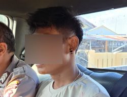 Polisi Tangkap Pria di Makassar yang Tebas Hidung Tetangga hingga Nyaris Putus