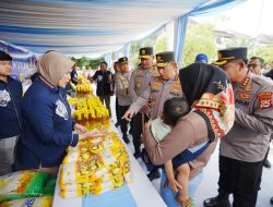 Kapolri Tinjau GPM Polda Banten, Telah Distribusikan 27 Ton Beras SPHP ke Masyarakat