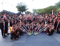 Kapolrestabes Makassar Hadiri Apel Besar HUT ke-64 Gerakan Pramuka