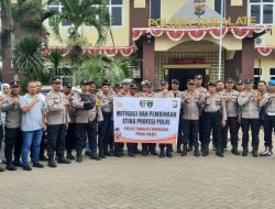 Kapolsek Tamalate Ingatkan Anggotanya, Jangan Lakukan Pelanggaran Sekecil Apapun