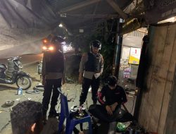 Patroli Malam, Personel Samapta Polsek Biringkanaya Sisir Titik Rawan Kriminalitas