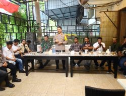 Kapolrestabes dan Dandim 1408 Makassar Silaturahmi dengan Ormas Jaga Kondusivitas Kota