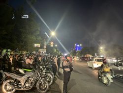 Polrestabes Makassar Intensifkan Patroli Malam Jaga Kondusifitas