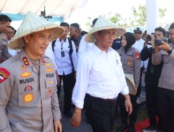 Kapolda Sulsel Hadiri Panen Raya Jagung Serentak Kuartal III di Kab. Gowa