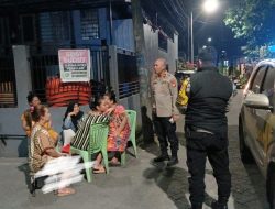 Kompol Tamrin Pimpin Operasi Cipta Kondisi di Wilayah Polsek Makassar