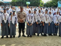 Polsek Tamalate Ingatkan Bahaya Narkoba dan Knalpot Brong di SMA Negeri 11 Makassar