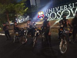 Jaga Rasa Aman Warga, Personil Samapta Polrestabes Makassar Laksanakan Patroli KRYD Malam Hari