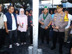 Kapolrestabes Makassar, DPRD, dan HMI Gelar Sholat Ghoib di Kantor DPRD Kota Makassar