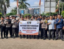 Pembinaan Etika Profesi, Polsek Tamalate Ingatkan Personel Pedomani Kode Etik Polri