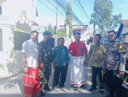 Hadirkan Rasa Aman, Bhabinkamtibmas Bongaya Pengamanan Ibadah Umat Kristiani