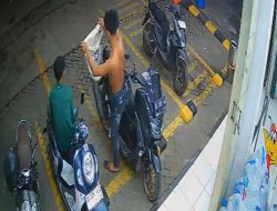 Dua Remaja Diringkus Polsek Tamalanrea Usai Curi Motor di depan Toko